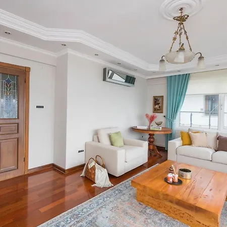 아파트 Enjoy 2br Duplex With A Magnificent Bosphorus View 이스탄불