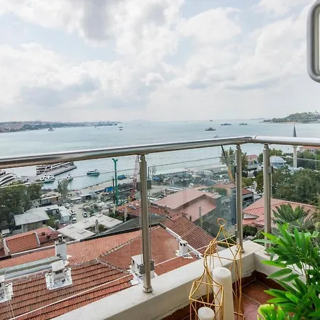 Enjoy 2br Duplex With A Magnificent Bosphorus View 아파트 *